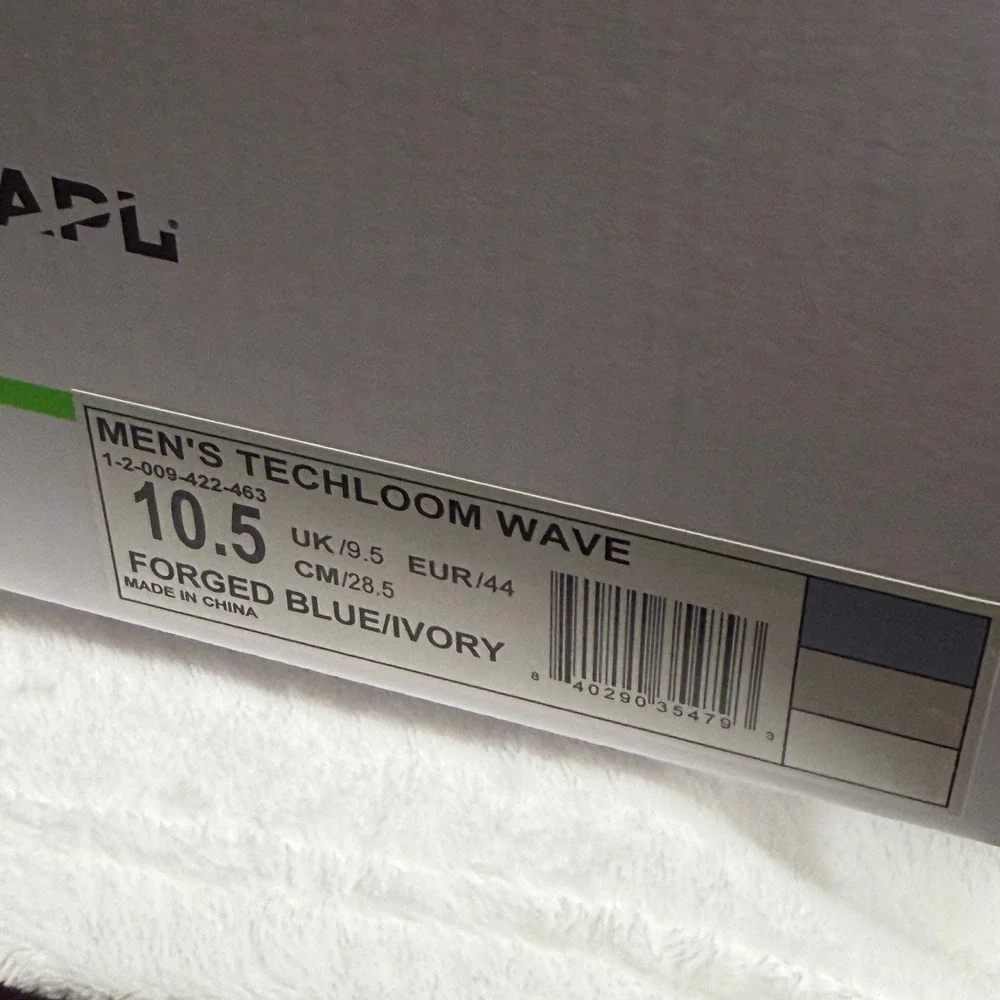 APL Techloom Wave Knit Running Shoes Lightweight Athletic Forged‎ Blue 10.5